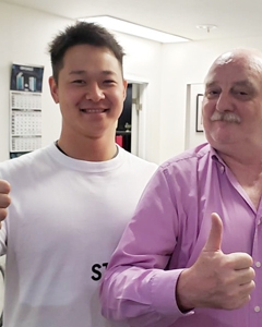 巨人・中川選手＆鍬原選手ご来店！